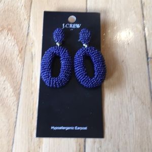 New J Crew beaded earrings